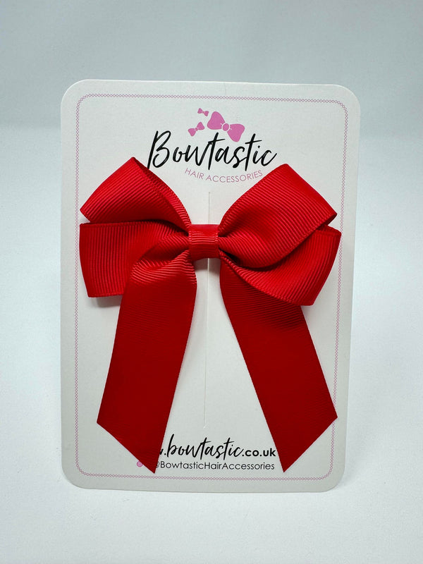 3.5 Inch Tail Bow - Red