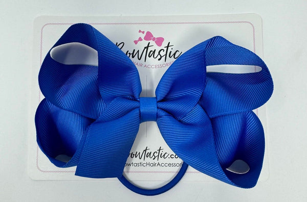5 Inch Bow Bobble - Royal Blue