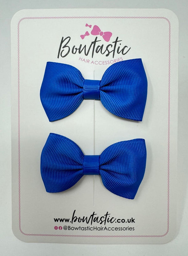 2.5 Inch Tuxedo Bow - Royal Blue - 2 Pack