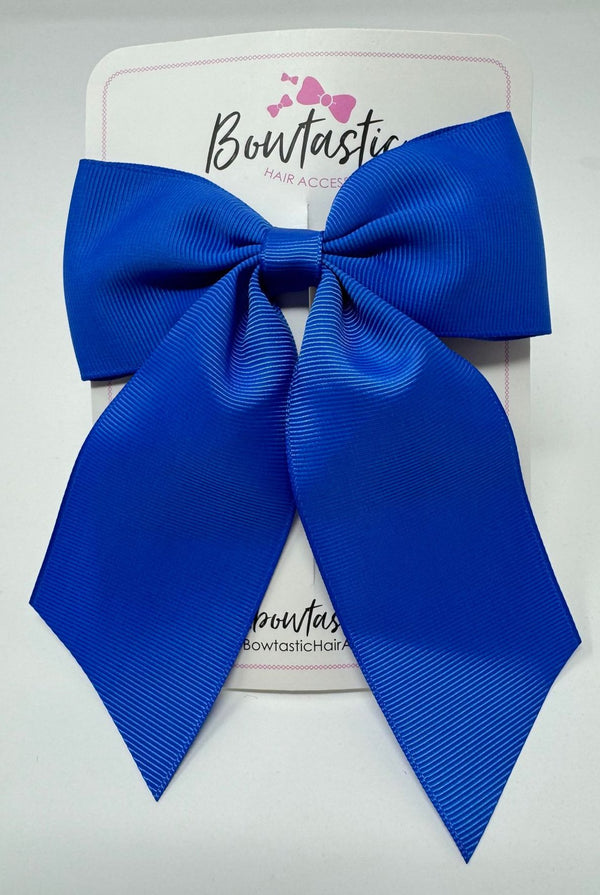 4.25 Inch Tail Bow - Royal Blue