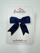 2.75 Inch Tail Bow - Navy