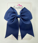 4 Inch Cheer Bow Bobble - Navy