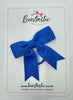2.75 Inch Tail Bow Thin Elastic - Royal Blue