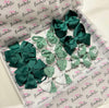 Surprise School Bundle - Matching Pairs - Hunter Green & Green Gingham