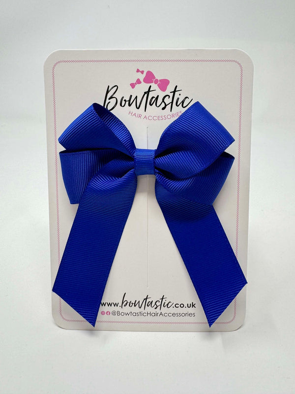 3.5 Inch Tail Bow - Cobalt