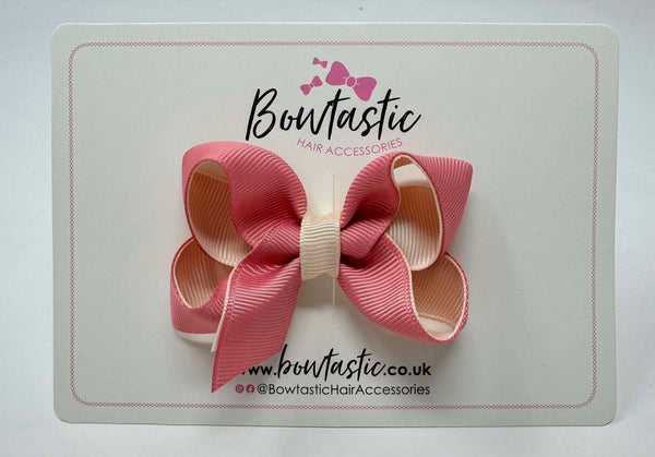 3 Inch Bow - Dusty Rose & Nude