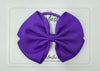 4 Inch Flat Bow Bobble - Purple