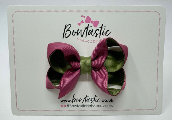 3 Inch Bow - Victorian Rose & Willow