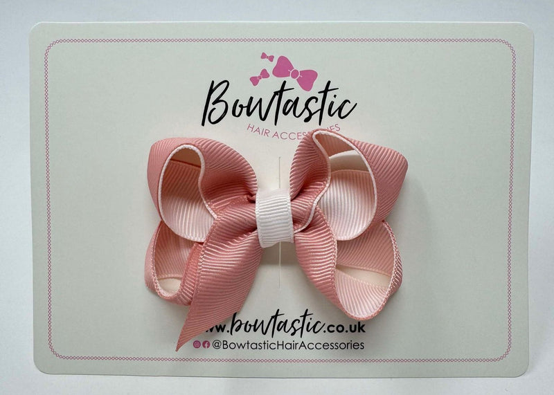 3 Inch Bow - Sweet Nectar & Sideshow Rose