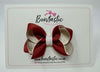3 Inch Bow - Rust & Cream