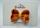 3 Inch Bow - Ginger & Dandelion