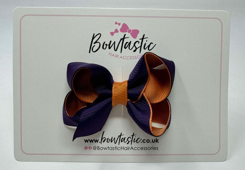 3 Inch Bow - Plum & Ginger