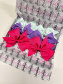 Surprise Bundle - 6x 5 inch Flat Bows - Matching Pairs