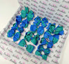 Surprise School Bundle - Jade Green & Royal Blue - 10 Items
