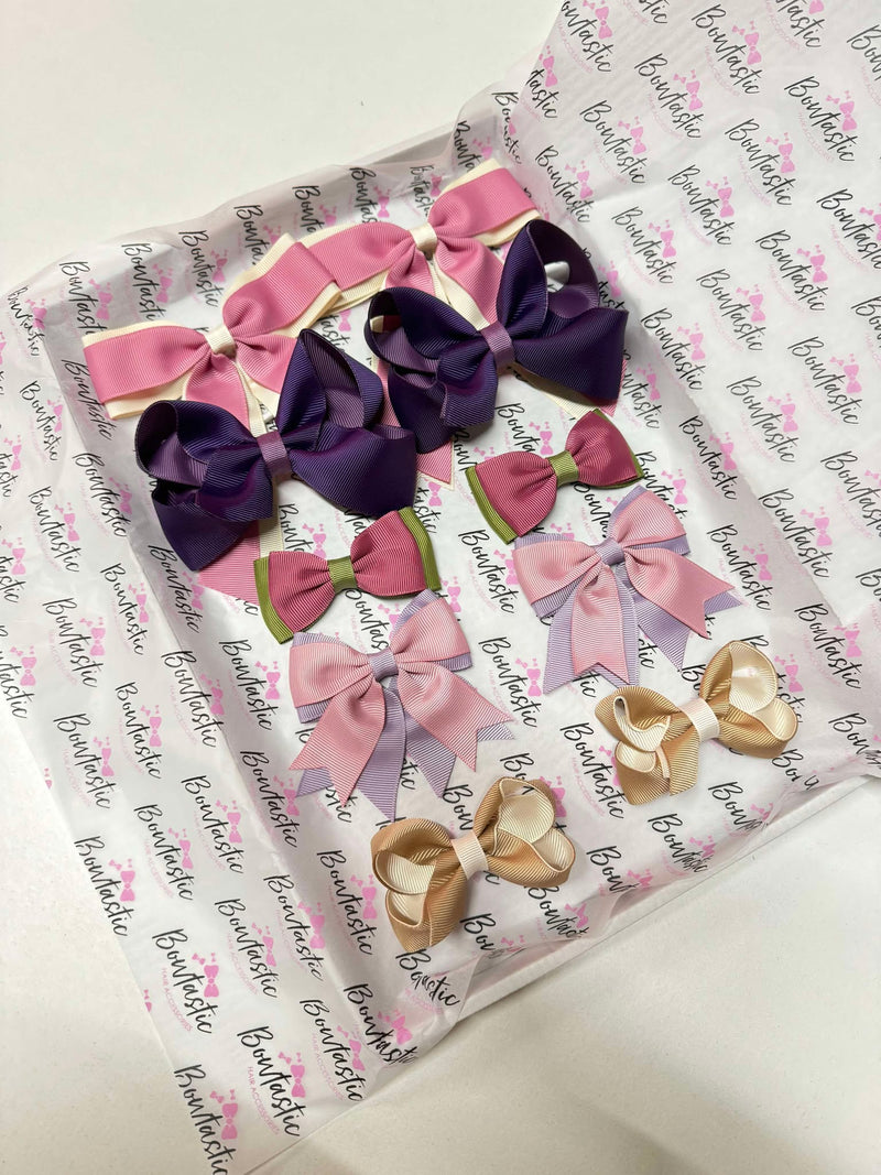 Surprise Bundle - 5x Matching Pairs - Autumn/Winter Bows