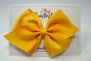 5 Inch Flat Bow - Yellow Gold