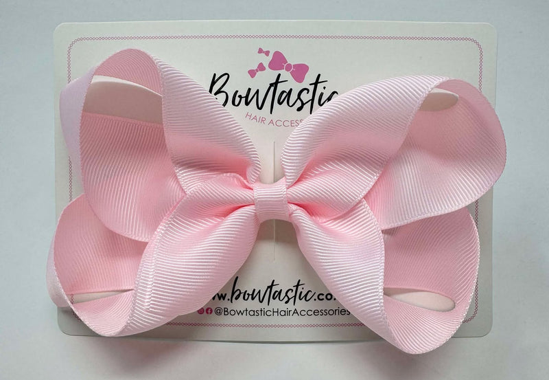 5 Inch Bow - Powder Pink