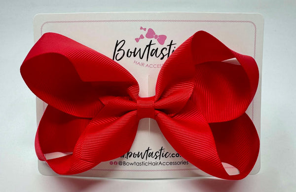 5 Inch Bow - Hot Red