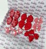 Surprise School Bundle - Matching Pairs - Red & Red Gingham
