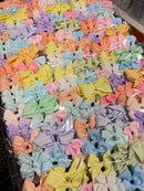 Surprise Bundle - Matching Pairs - Small Bows - 10 Pack - Pastels