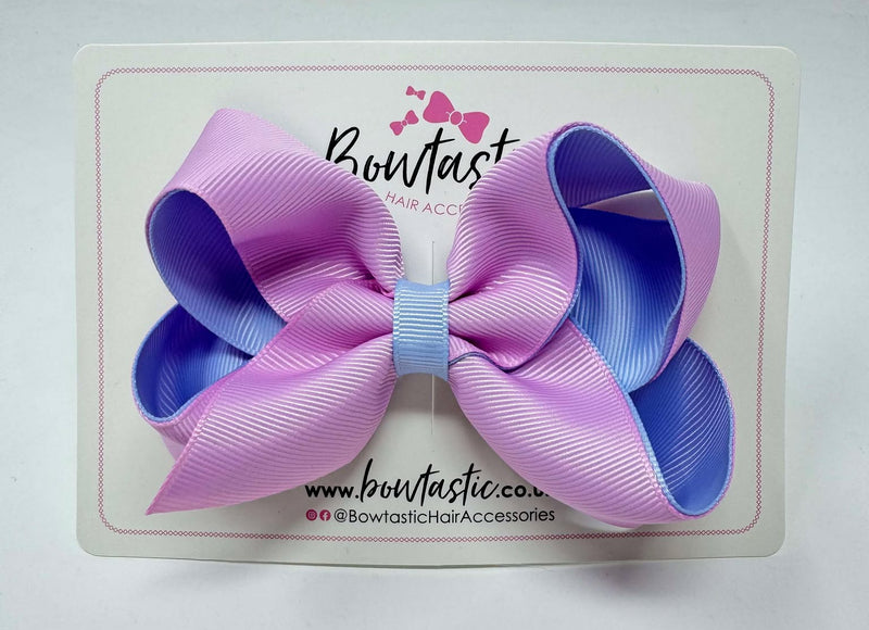 4 Inch Bow - Tulip & Bluebell