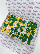 Surprise School Bundle - Forest Green & Yellow Gold - 10 Items