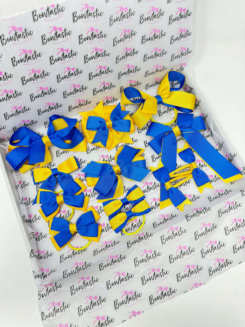 Surprise School Bundle - Royal Blue & Yellow Gold - 12 Items