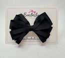 4.5 Inch Loop Bow - Black