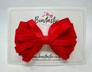 4.5 Inch Loop Bow - Hot Red