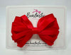 4.5 Inch Loop Bow - Hot Red