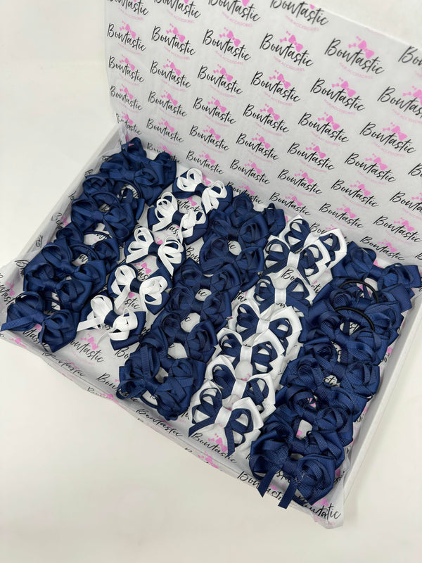 End of Line Bundle - Navy & White - 34 Items