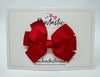 3.25 Inch Flat Bow - Red