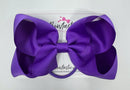 5 Inch Bow Bobble - Purple