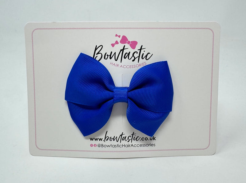 3 Inch Twist Bow - Electric Blue