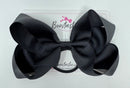 5 Inch Bow Bobble - Black