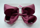 6 Inch Bow - Burgundy