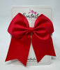 4 Inch Cheer Bow - Hot Red
