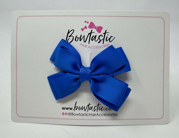 3 Inch Layer Butterfly Bow - Royal Blue