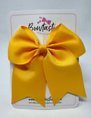 4 Inch Cheer Bow - Yellow Gold