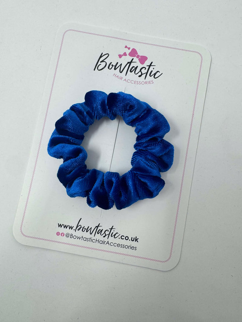 Mini Scrunchie - Royal Blue