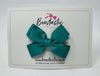 3 Inch Layer Butterfly Bow - Jade Green