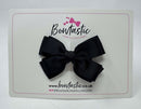 3 Inch Layer Butterfly Bow - Black