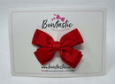 3 Inch Layer Butterfly Bow - Red
