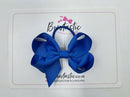 3 Inch Bow Thin Elastic - Royal Blue