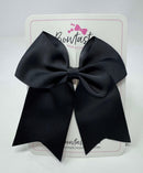 4 Inch Cheer Bow - Black