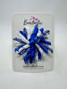 3.5 Inch Corker Bow - Royal Blue & White Gingham