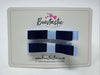 2 Inch Slide Bows - Navy & Bluebell - 2 Pack