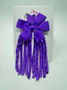 3 Inch Pinwheel Corker Bow - Purple