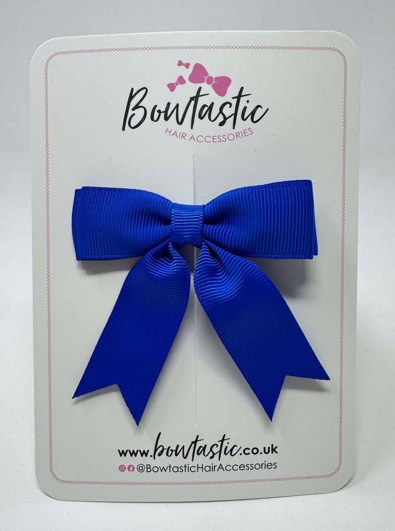 2.75 Inch Tail Bow - Electric Blue