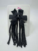3 Inch Pinwheel Corker Bow - Black